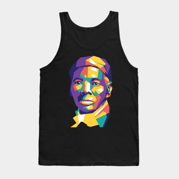 HARRIET TUBMAN WPAP Tank Top by agungsaid1234